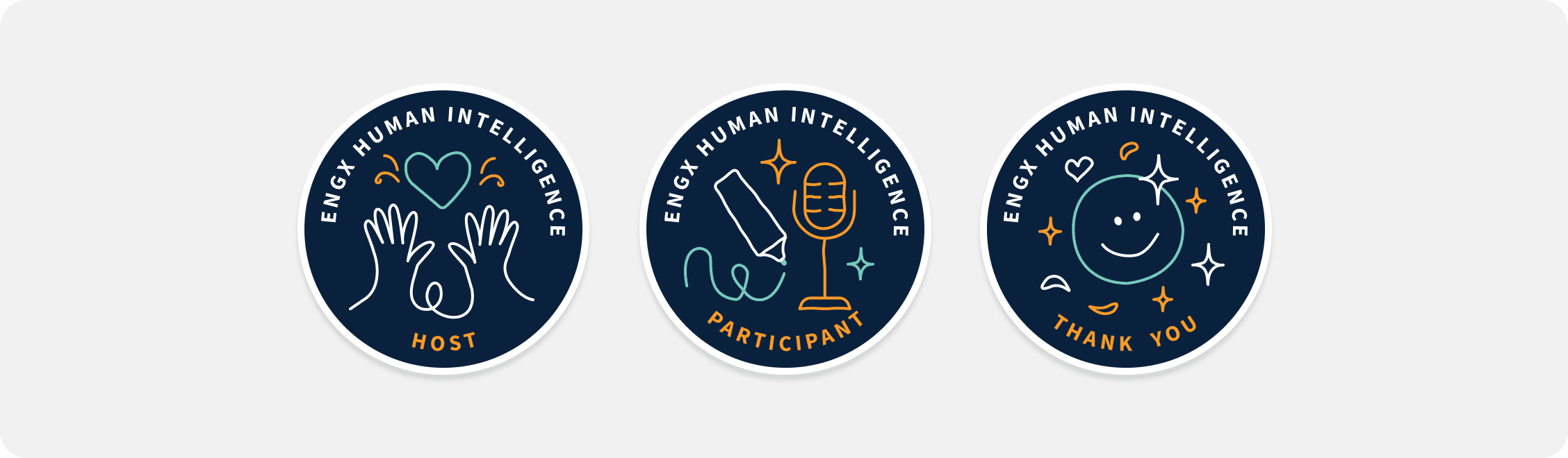 Recognition badges