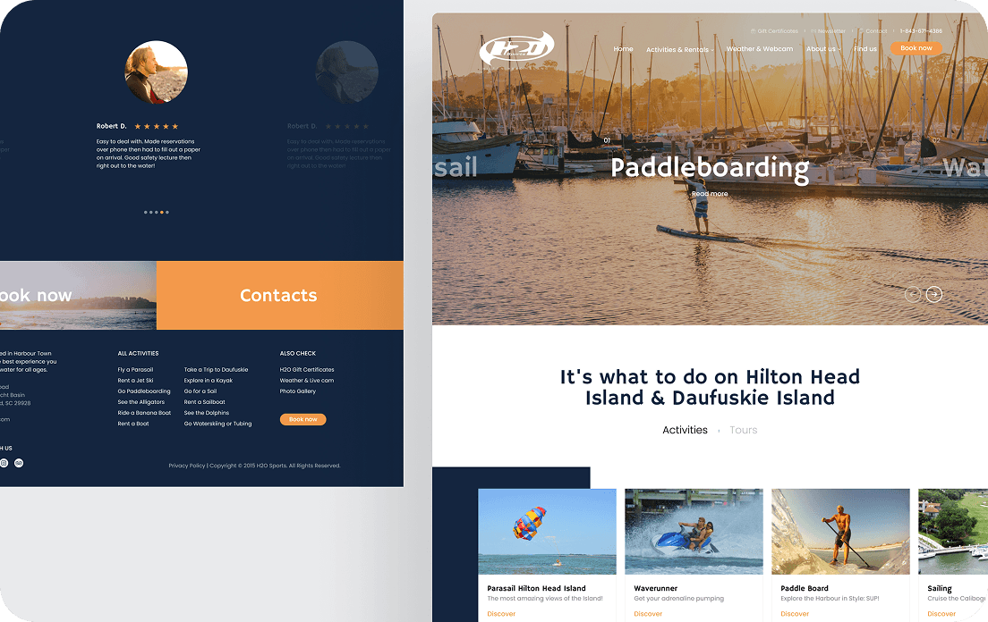 Webpage cover