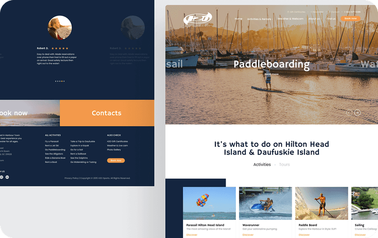 Webpage cover