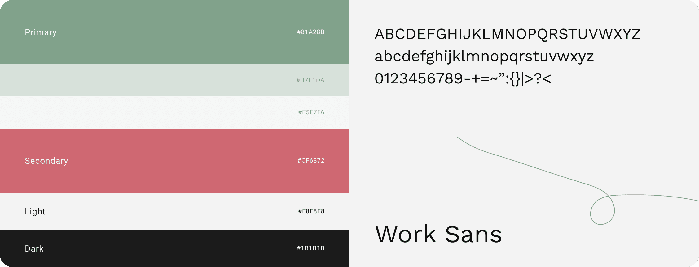 Colors and typography